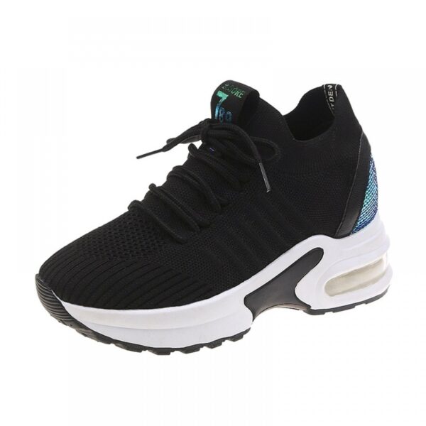 Women's Shoes Spring New Student Sports Shoes Womens Increased Platform Shoes - Image 4