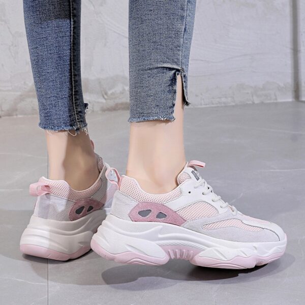 Women's Spring New Shoes  Thick-Soled Sports Casual Shoes - Image 3