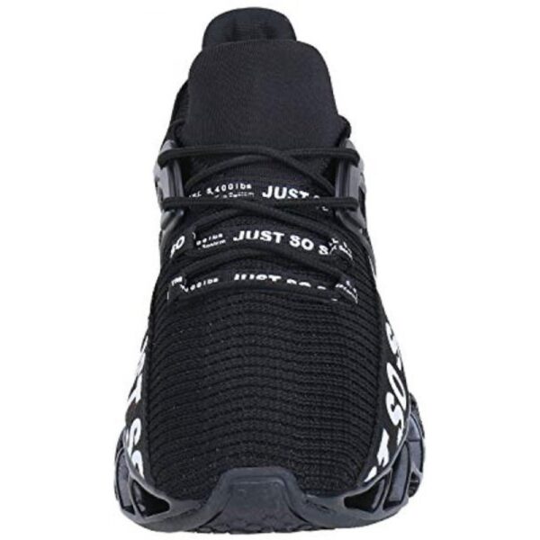 Women's Running Shoes Non Slip Athletic Tennis Walking Sneakers Black - Image 3