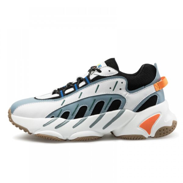 Fashion Men's Shoes Summer New Sports White Breathable Soft Bottom Mesh Running Shoes - Image 5