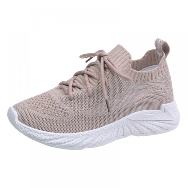 Women's Shoes Spring and Summer New Breathable Sports Shoes Womens Flat Bottom Sneakers - Image 3