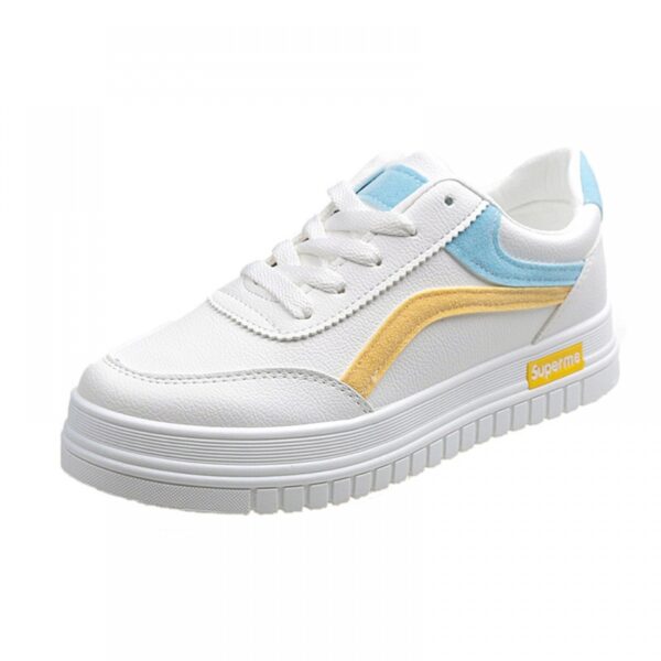 Spring New Basic White Shoes Female Student Shoes Running Casual Shoes - Image 5
