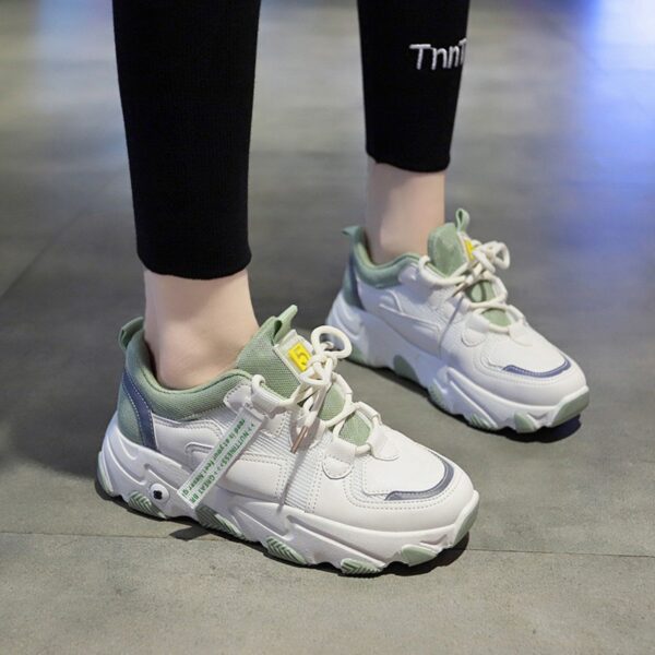 Spring New Sports Shoes Female Students Increase Casual Shoes Women - Image 2