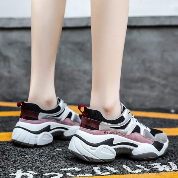 Women's Shoes Autumn New Sports Shoes Trendy Shoes Sports Leisure Platform Women - Image 4