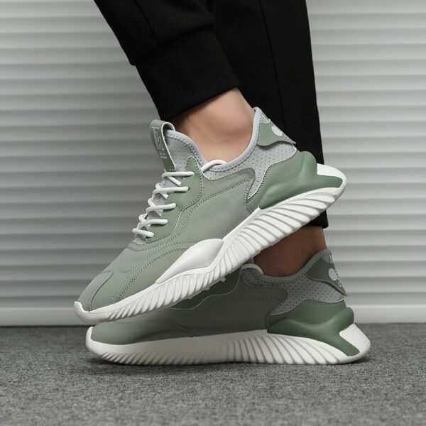 Men's Summer Models  Ice Silk Cloth Breathable Sneakers Casual Men's Shoes - Image 4